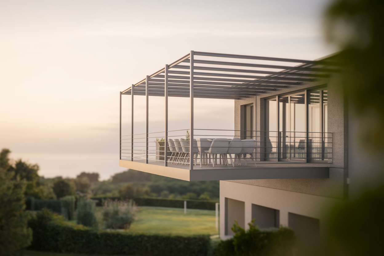 Terrasse Suspendue sans Poteaux : Solutions avec IPN et Alternatives aux Pilotis