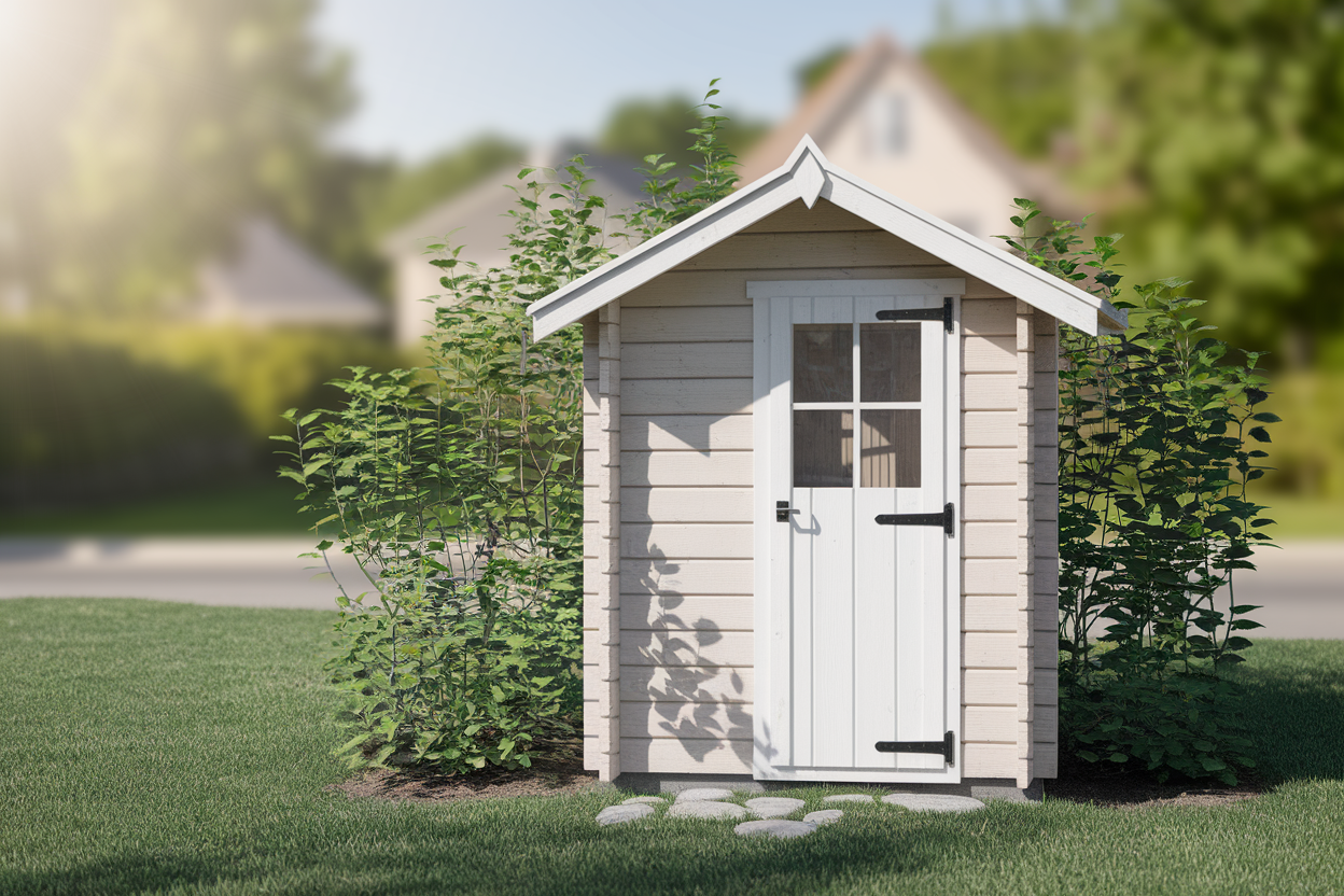cabane-jardin-bois-verdure-banlieue