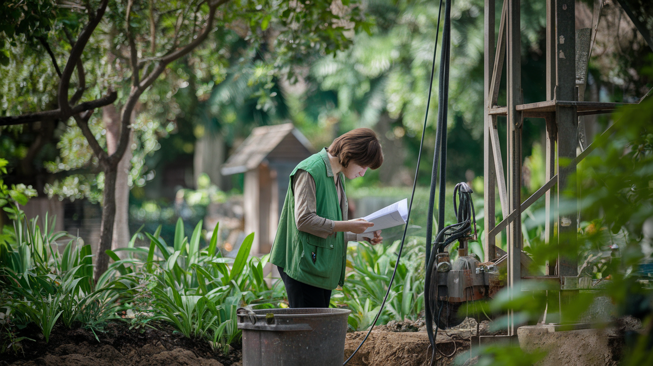 personne-plans-site-forage-jardin