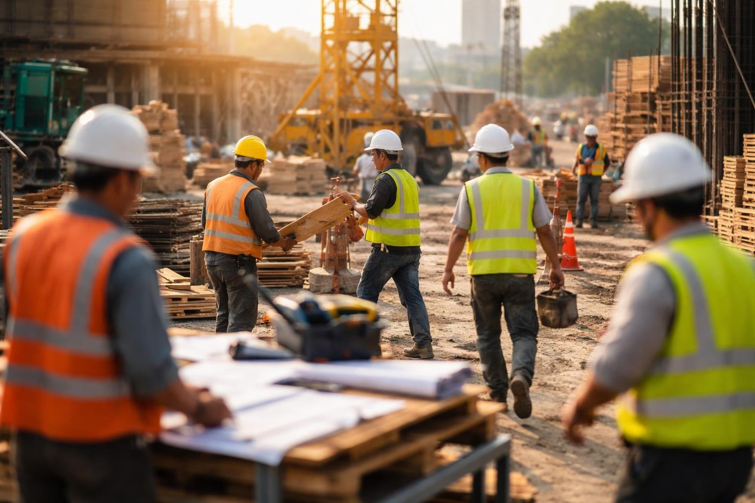 ouvriers-flous-chantier-equipements-matinee