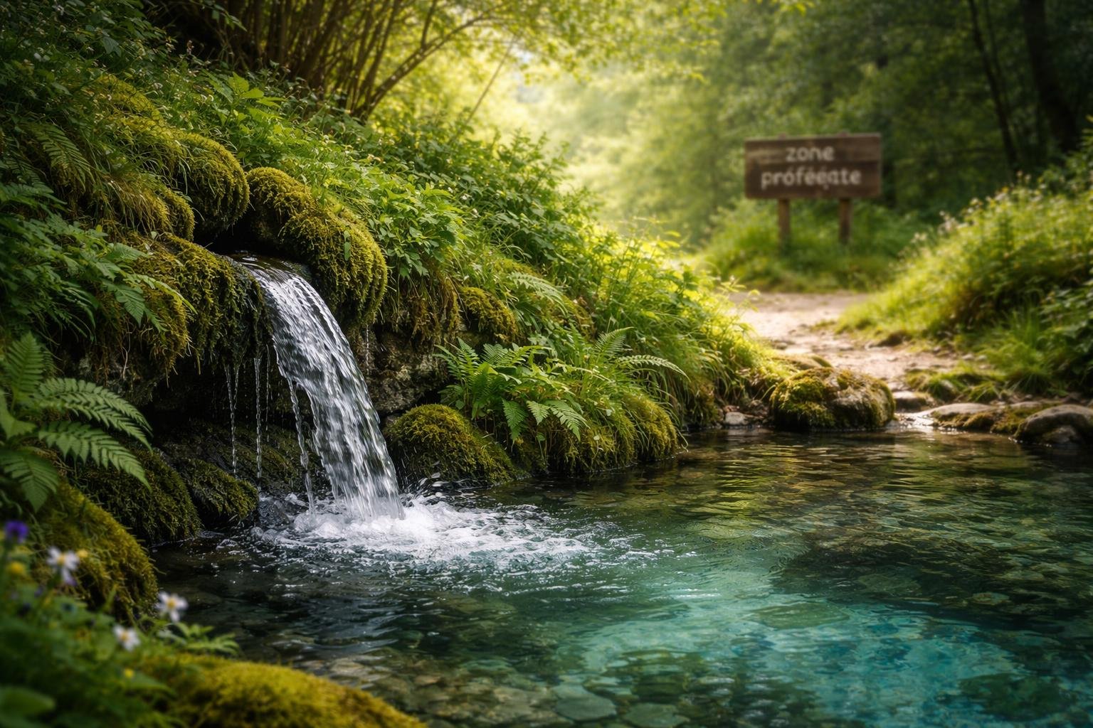 source-eau-colline-verdoyante-vegetation