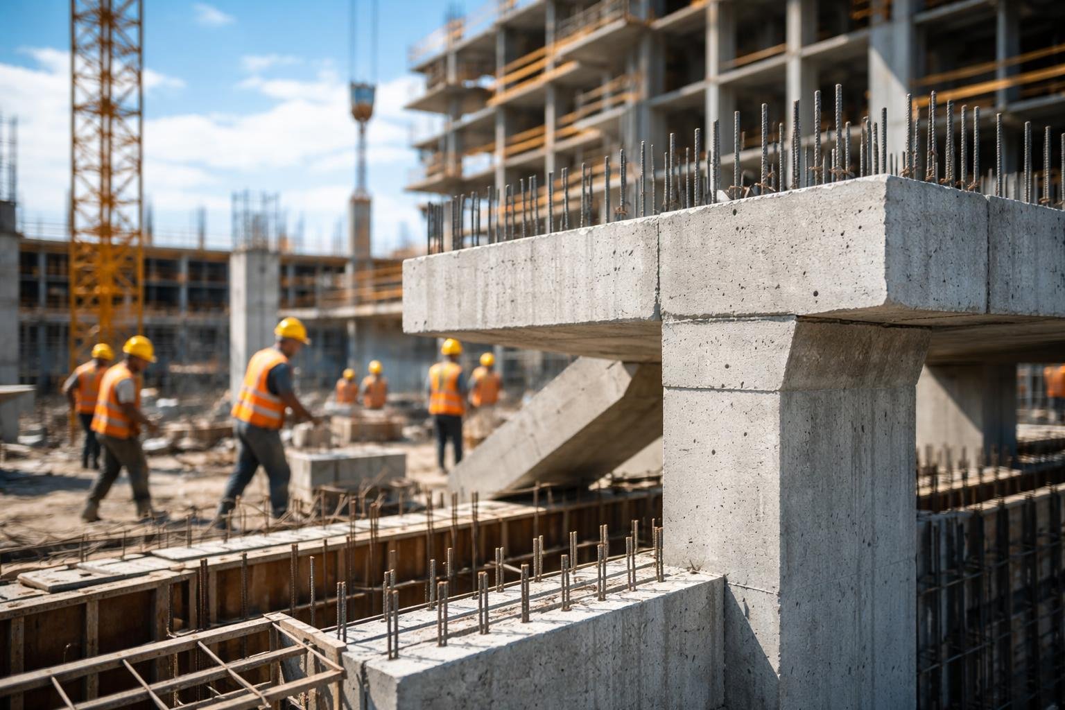 chantier-moderne-structure-beton-ouvriers